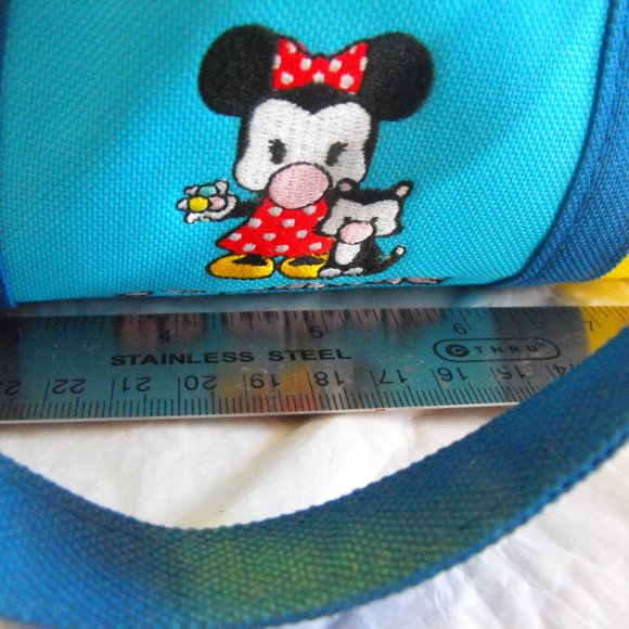 Barrel Duffle Bag Tote Mini Minnie Mouse Polka Dot - Picture 4 of 6